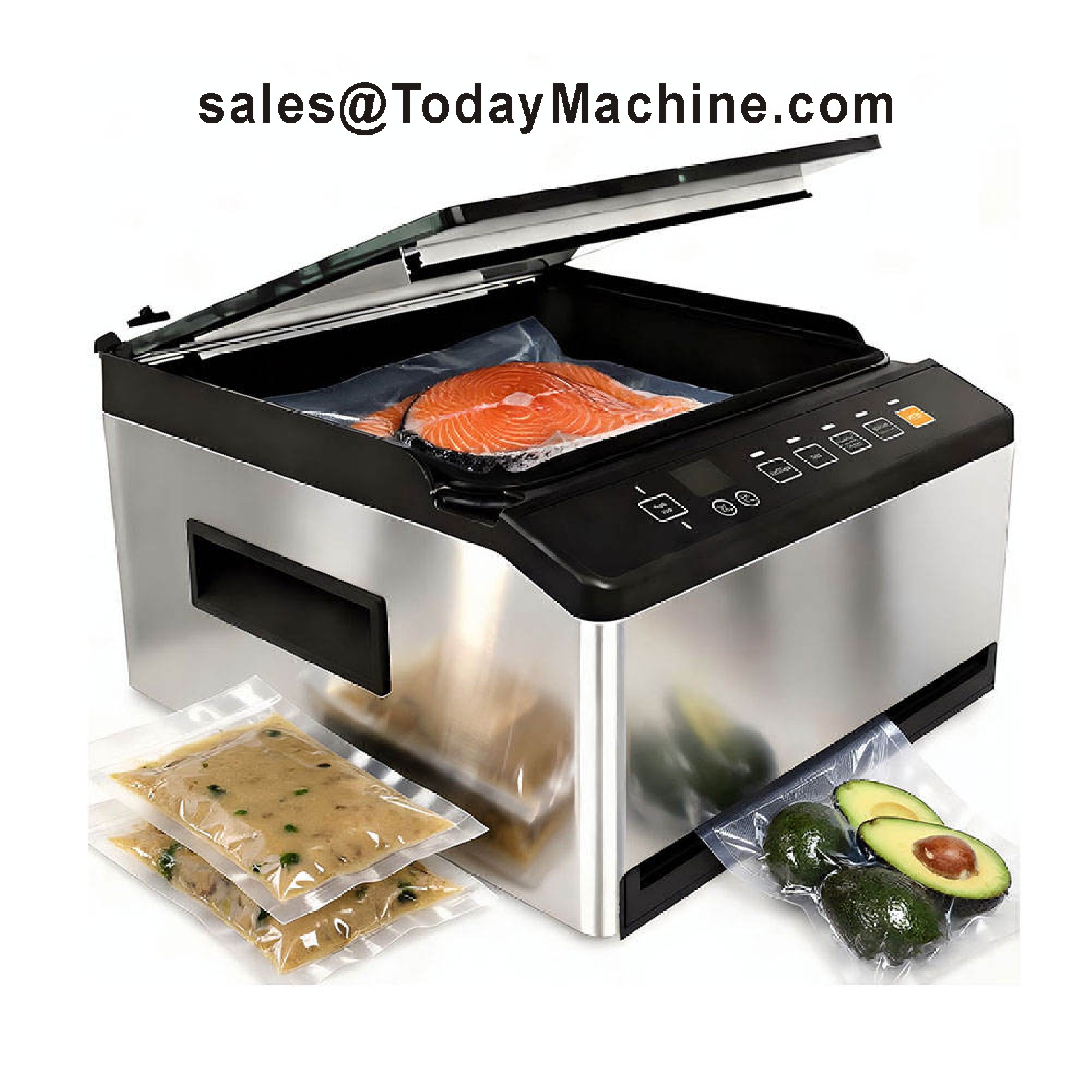 Food Vacuum Sealer Machine - Factory Price Table Top Single Packaging