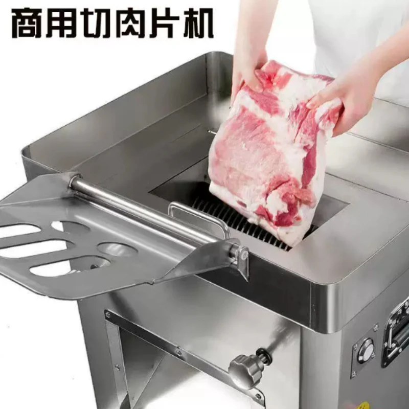 Automatic Meat Slicer Home - Automatic Food Slicer, Electric Meat Cutting