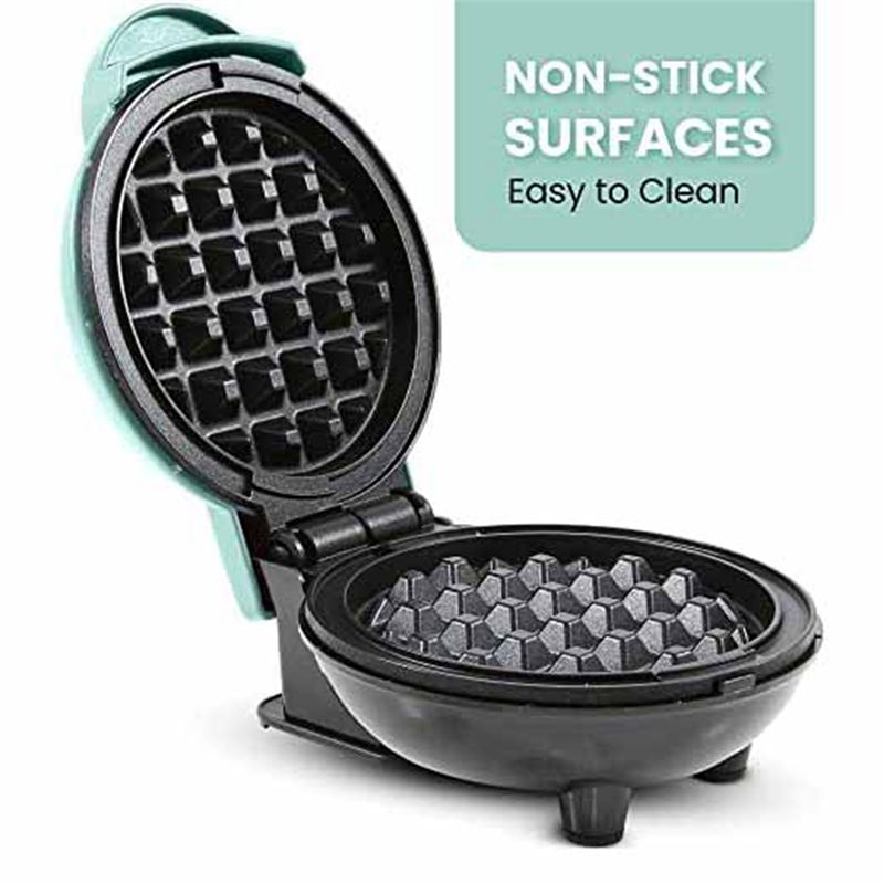 M02K-Electric Nonstick 4.5Inch - đánh giá và giá Mini Waffle Maker Machine