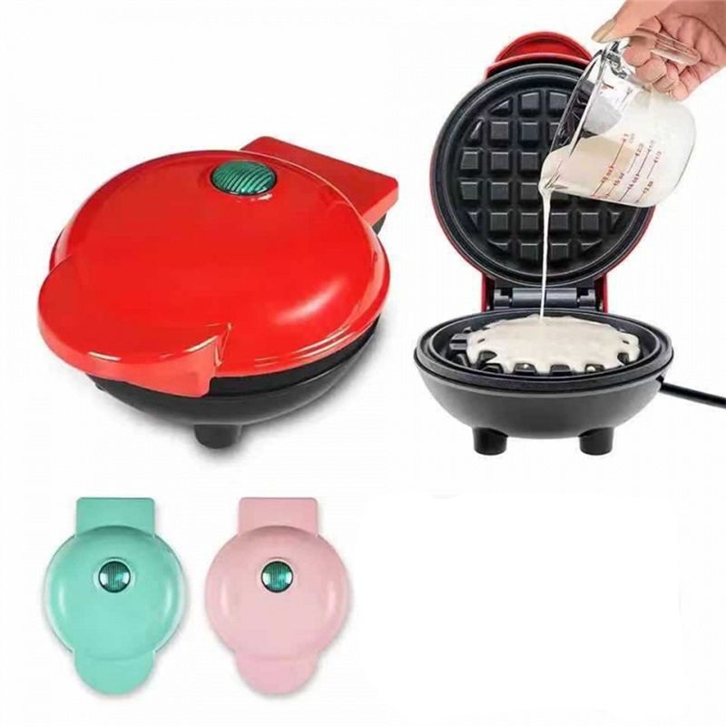 M02K-Electric Nonstick 4.5Inch - đánh giá và giá Mini Waffle Maker Machine