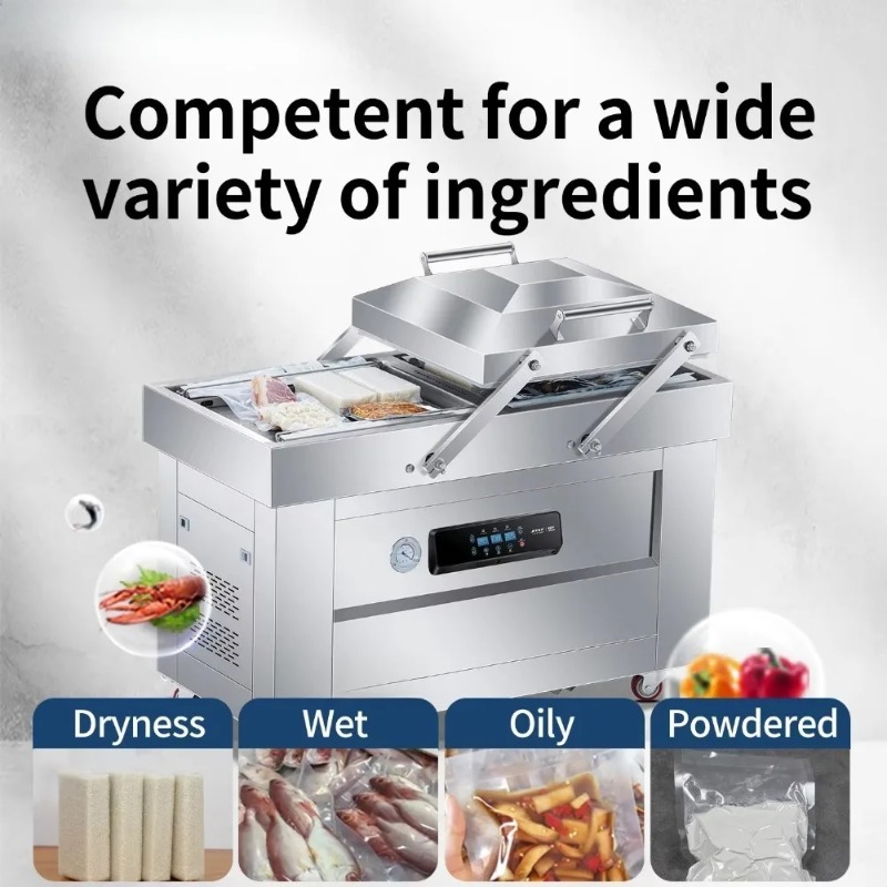 Double Chamber Vacuum Machine  - đánh giá và giá Food Vacuum Sealer Machine